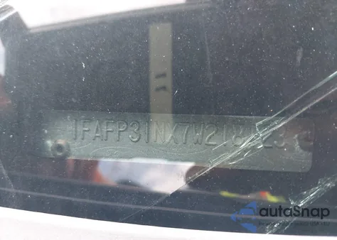 2007 Ford Focus S/Se/Ses from USA, damaged, VIN 1FAFP31NX7W218123